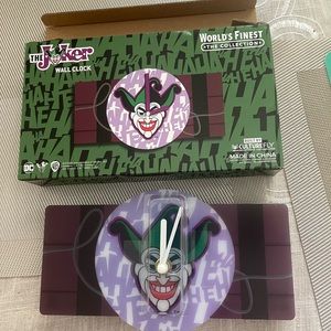 The Joker Wall Clock